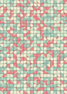 Soyut geometrik desen, üretken hesaplama sanatı