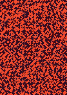 Soyut geometrik desen, üretken hesaplama sanatı