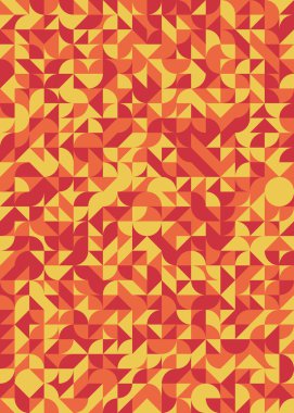 Soyut geometrik desen, üretken hesaplama sanatı