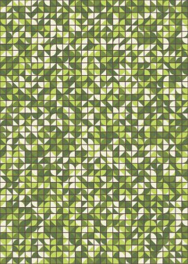 Soyut geometrik desen, üretken hesaplama sanatı