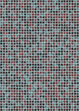 Soyut geometrik desen, üretken hesaplama sanatı