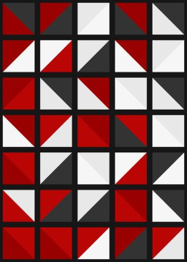 Soyut geometrik desen, üretken hesaplama sanatı