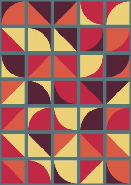 Soyut geometrik desen, üretken hesaplama sanatı