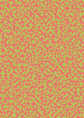 Soyut geometrik desen, üretken hesaplama sanatı