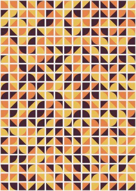 Soyut geometrik desen, üretken hesaplama sanatı