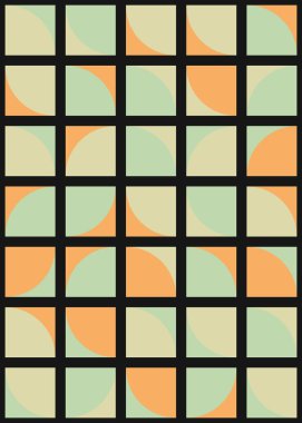 Soyut geometrik desen, üretken hesaplama sanatı