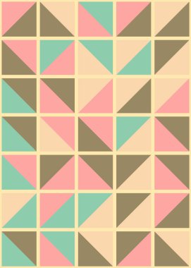 Soyut geometrik desen, üretken hesaplama sanatı