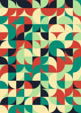 Soyut geometrik desen, üretken hesaplama sanatı