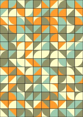 Soyut geometrik desen, üretken hesaplama sanatı