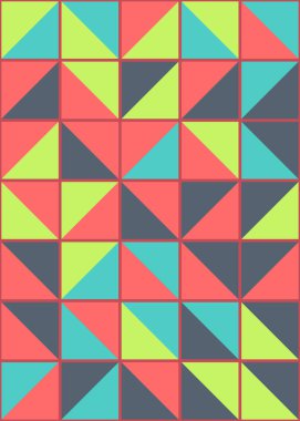 Soyut geometrik desen, üretken hesaplama sanatı