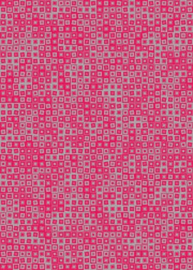 Soyut renk geometrik mozaik desen üretken hesaplama sanatı çizimi, fayans rengi parçalarının taklidi