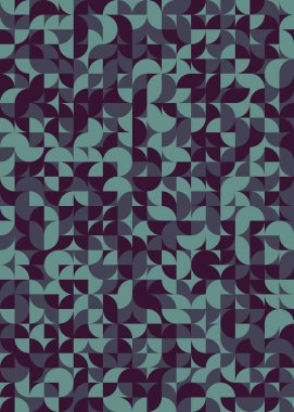 Soyut geometrik desen, üretken hesaplama sanatı