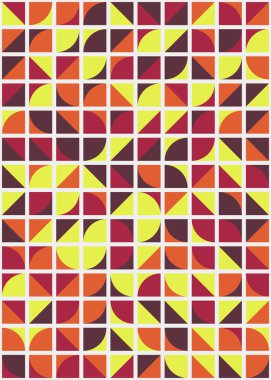 Soyut geometrik desen, üretken hesaplama sanatı