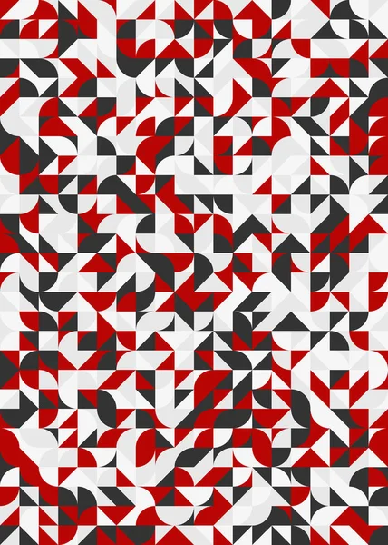 Schéma Géométrique Abstrait Art Numérique Génératif — Image vectorielle