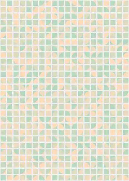 Astratto Modello Mosaico Geometrico Colore Generativo Arte Computazionale Illustrazione Imitazione — Vettoriale Stock