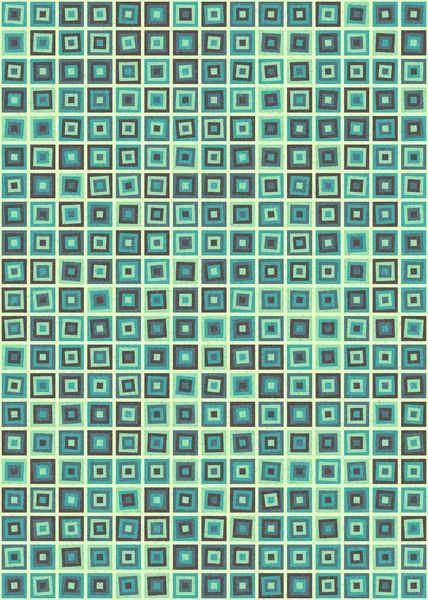 Modèle Géométrique Abstrait Mosaïque Couleur Illustration Art Computationnel Générative Imitation — Image vectorielle