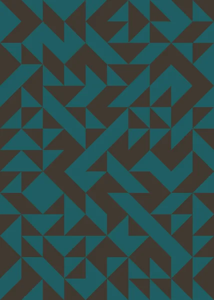 Schéma Géométrique Abstrait Art Numérique Génératif — Image vectorielle