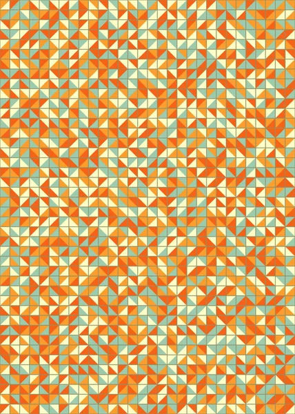 Abstrakte Geometrische Muster Generative Computergestützte Kunstillustration — Stockvektor