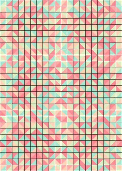 抽象几何图案 生成计算艺术 — 图库矢量图片