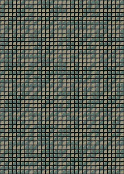 Abstracto Color Geométrico Patrón Mosaico Generativo Ilustración Arte Computacional Imitación — Vector de stock