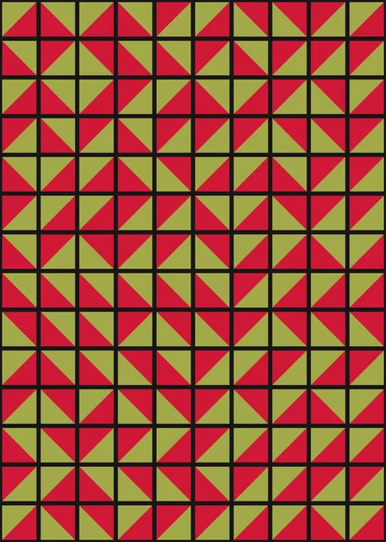 Pola Geometris Abstrak Seni Komputasi Generatif - Stok Vektor