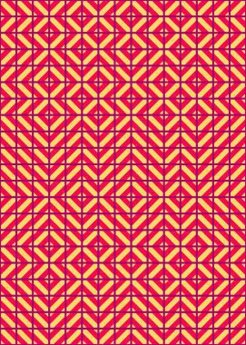 Soyut geometrik desen, üretken hesaplama sanatı