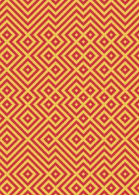 Soyut geometrik desen, üretken hesaplama sanatı