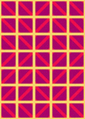 Soyut geometrik desen, üretken hesaplama sanatı