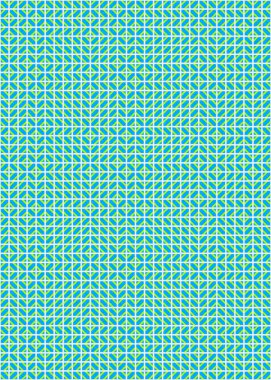 Soyut geometrik desen, üretken hesaplama sanatı