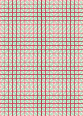 Soyut geometrik desen, üretken hesaplama sanatı