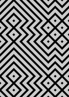 Soyut geometrik desen, üretken hesaplama sanatı