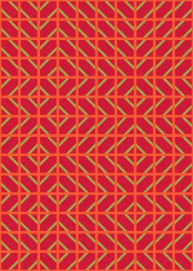 Soyut geometrik desen, üretken hesaplama sanatı