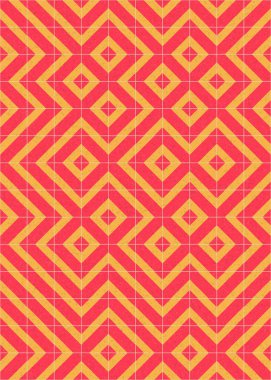 Soyut geometrik desen, üretken hesaplama sanatı