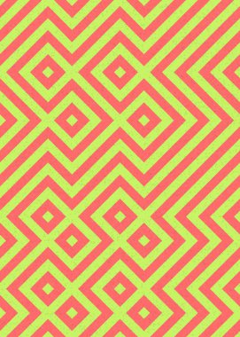 Soyut geometrik desen, üretken hesaplama sanatı