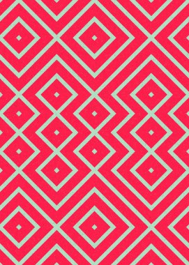 Soyut geometrik desen, üretken hesaplama sanatı