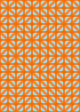 Soyut geometrik desen, üretken hesaplama sanatı