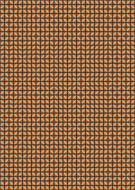 Soyut geometrik desen, üretken hesaplama sanatı