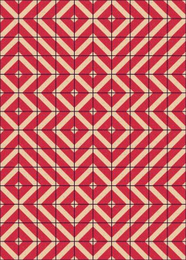 Soyut geometrik desen, üretken hesaplama sanatı