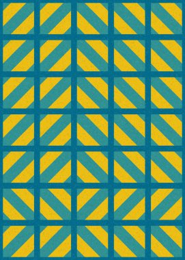 Soyut geometrik desen, üretken hesaplama sanatı