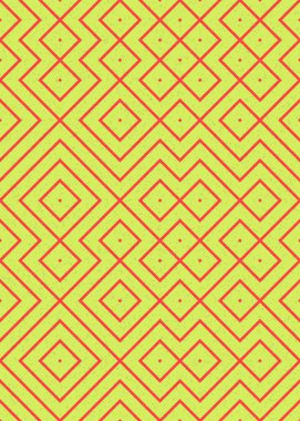 Soyut geometrik desen, üretken hesaplama sanatı