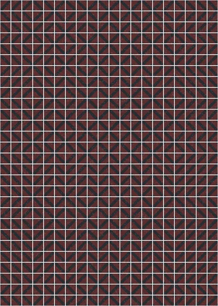 Abstract Geometrisch Patroon Generatieve Computationele Kunst — Stockvector