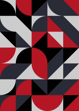 Üretken hesaplama sanatıyla soyut geometrik desen