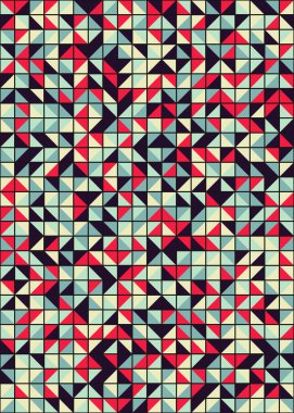 soyut geometrik desen, vektör illüstrasyonu   