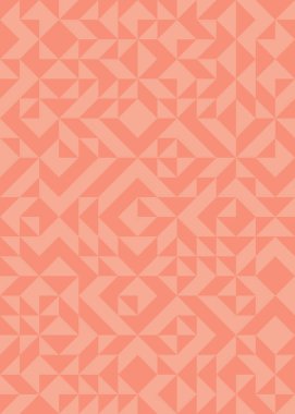 Soyut geometrik dikişsiz desen, üretken vektör çizimi