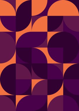 Üretken hesaplama sanatıyla soyut geometrik desen