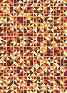 Soyut geometrik dikişsiz desen, üretken vektör çizimi