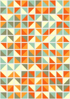 Soyut geometrik dikişsiz desen, üretken vektör çizimi