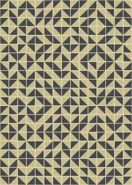 Soyut geometrik dikişsiz desen, üretken vektör çizimi