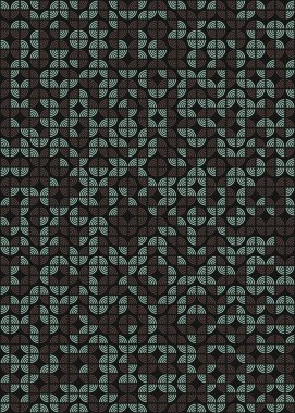 Soyut geometrik dikişsiz desen, üretken vektör çizimi