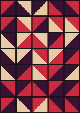 soyut geometrik desen, vektör illüstrasyonu   